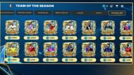 Players available in the EA FC Mobile UTOTS 25 Shards exchanges (Image via EA Sports)